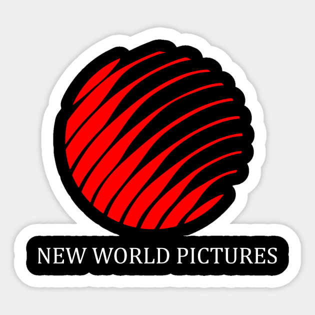 New World Pictures Sticker by pizowell